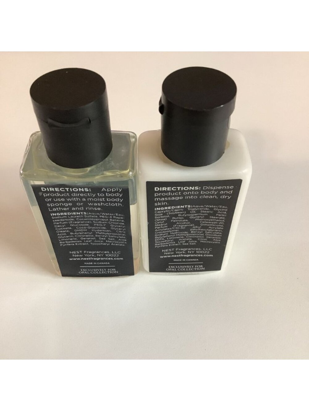 NEST Fragrances NY Ocean Mist & Sea Salt Shampoo & Conditioner 1.35 oz each OPAL - Picture 3 of 4